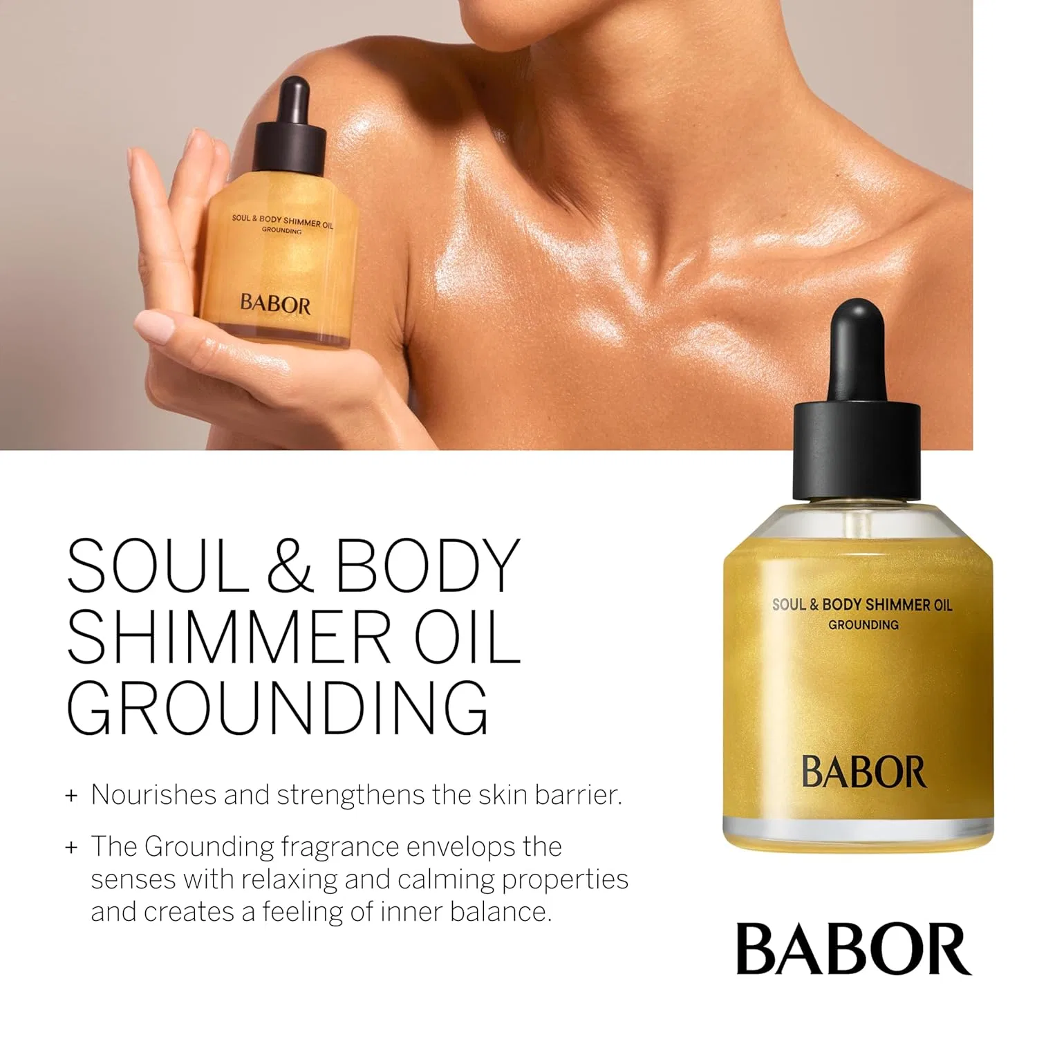 Мерцающее масло для тела Babor Soul & Body Shimmer Oil, 100 мл Babor — фото 2