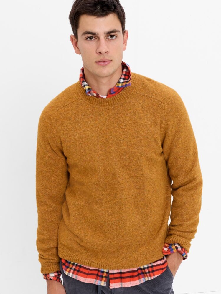 

Свитер из смесовой шерсти Gap, желтый