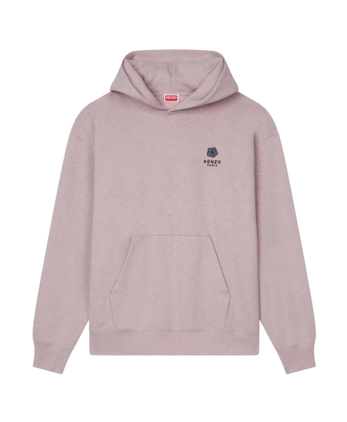 

Толстовка оверсайз с вышивкой в виде цветов от Boke Kenzo, розовый