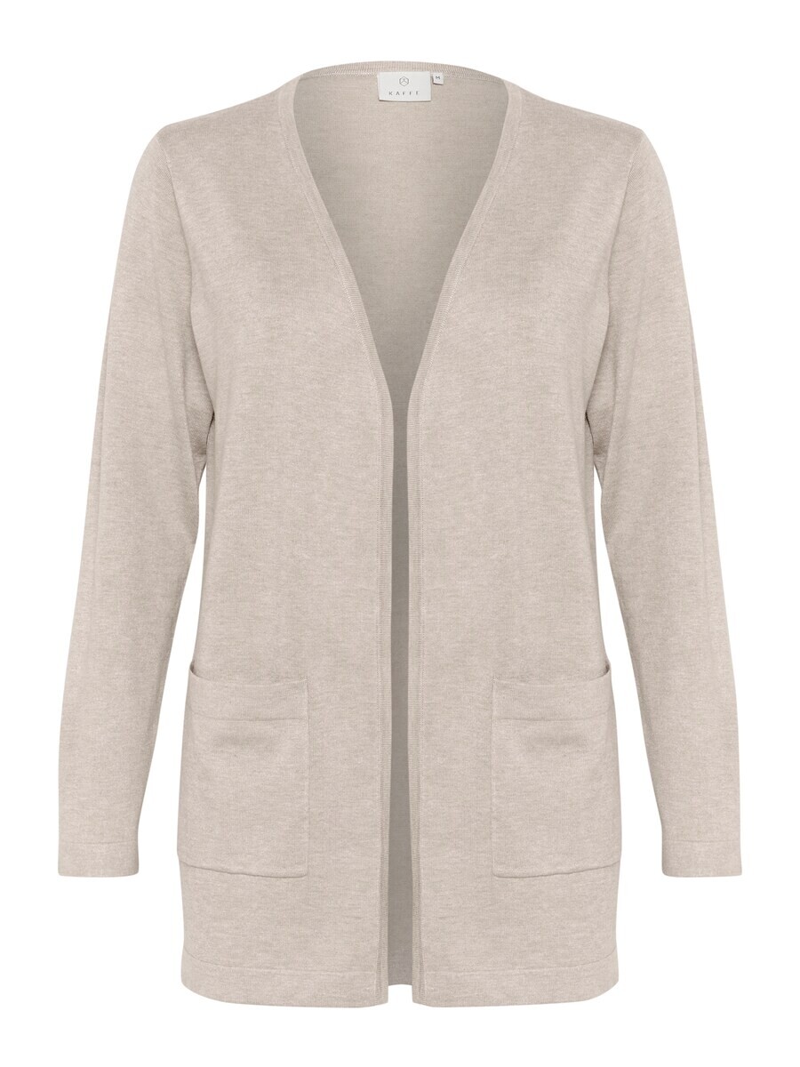 

Вязаный кардиган Kaffe Knit Cardigan Fenia, серо-бежевый