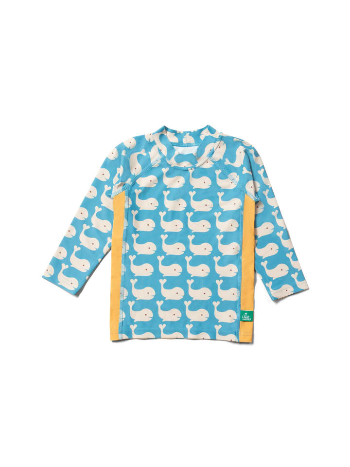 

Рубашка Sunsafe с длинными рукавами синего цвета Little Green Radicals