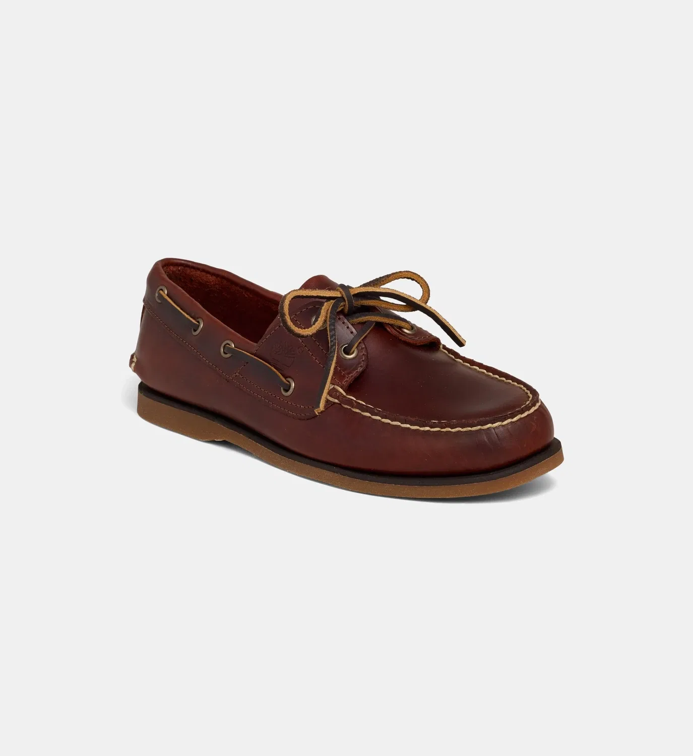 Топсайдеры Classic Boat из кожи Timberland, коричневый — фото 2