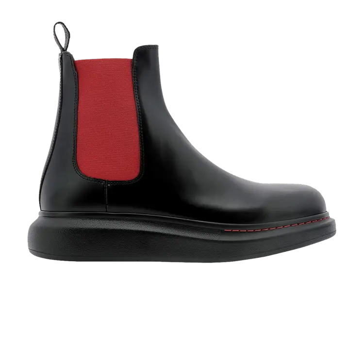 

Ботинки Alexander McQueen Hybrid Ankle Boot 'Black Red', черный