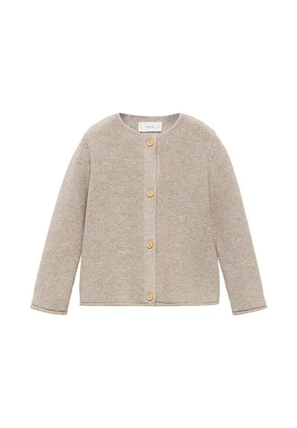 Детский кардиган Mango Kids, Beige
