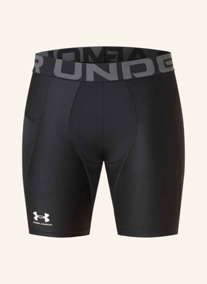 

Шорты тренировочные ua heatgear Under Armour, черный