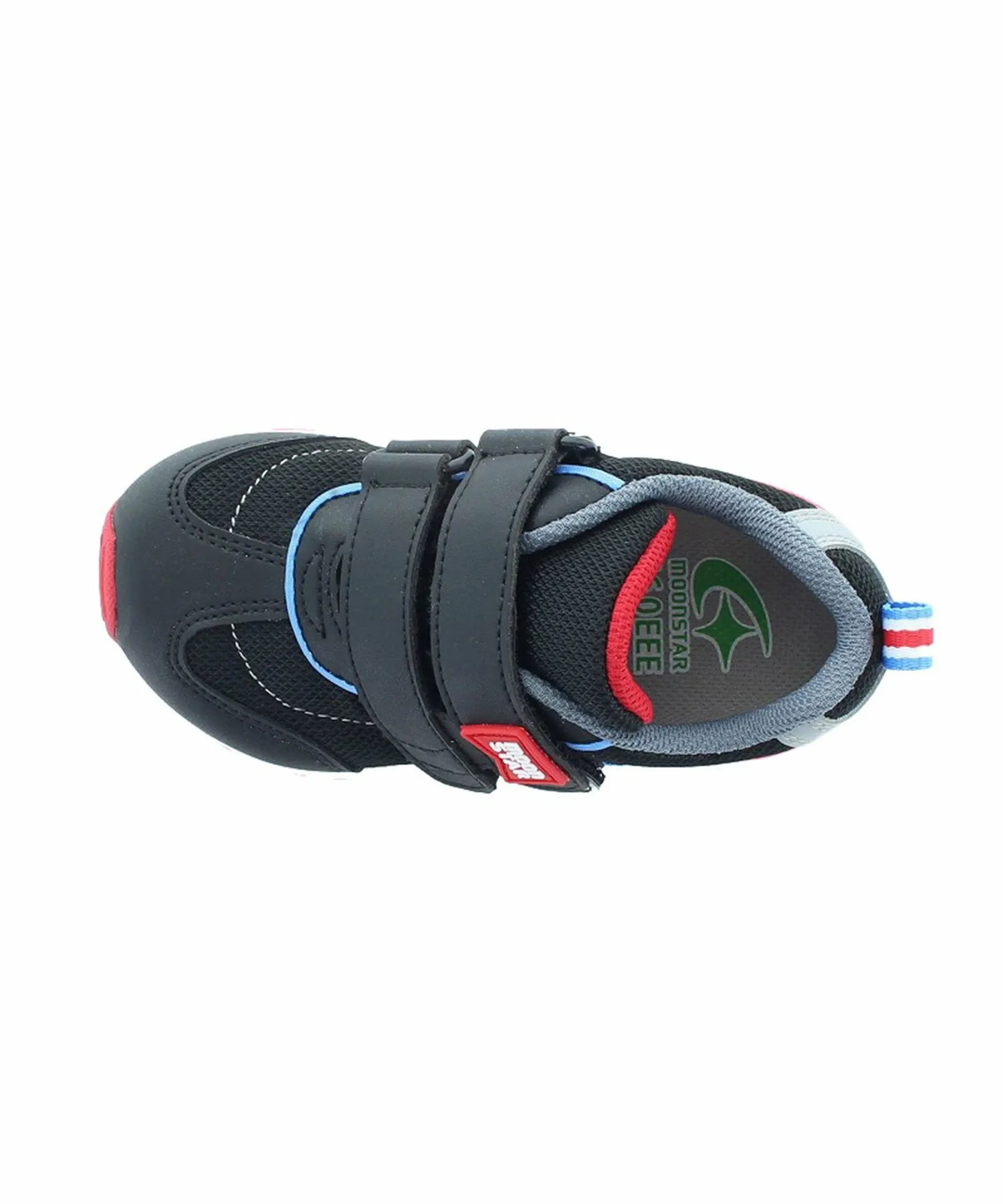Детские кроссовки MoonStar MS C2209 черного цвета Carrot, black — фото 3