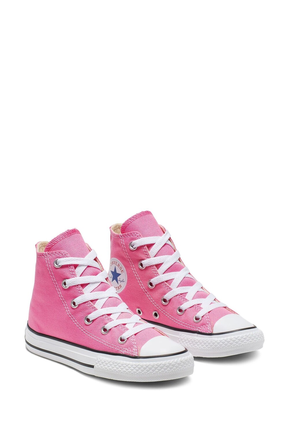 Детские кроссовки Chuck Taylor с высоким верхом Converse, розовый — фото 2
