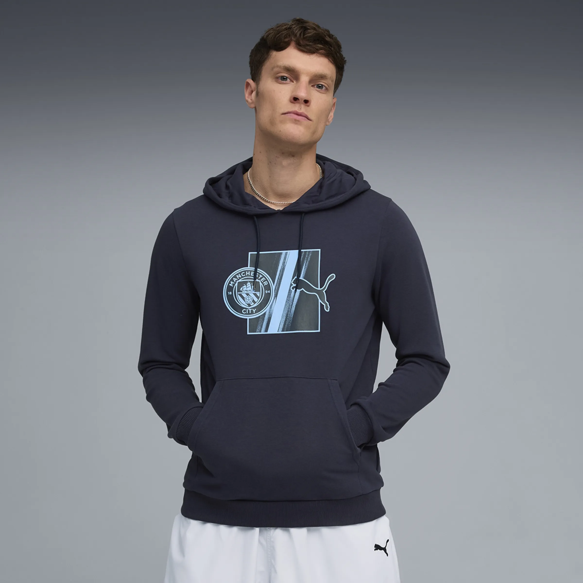 

Толстовка мужская MCFC FtblCulture Puma, синий