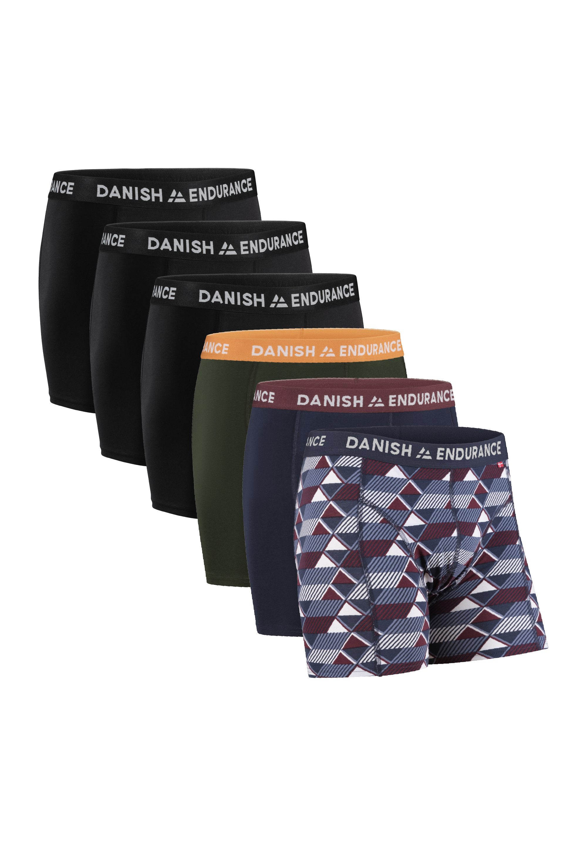 

Боксеры DANISH ENDURANCE Boxershorts Classic Trunks, разноцветный