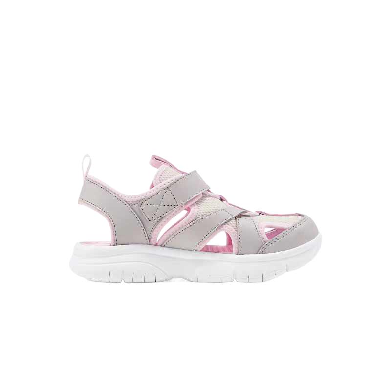 Дышащие низкие детские сандалии для детей Skechers Kids, серый — фото 2