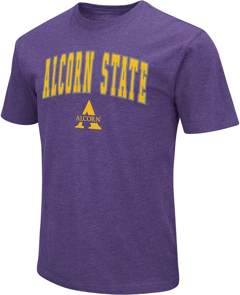 

Мужская футболка Colosseum Alcorn State Braves фиолетового цвета