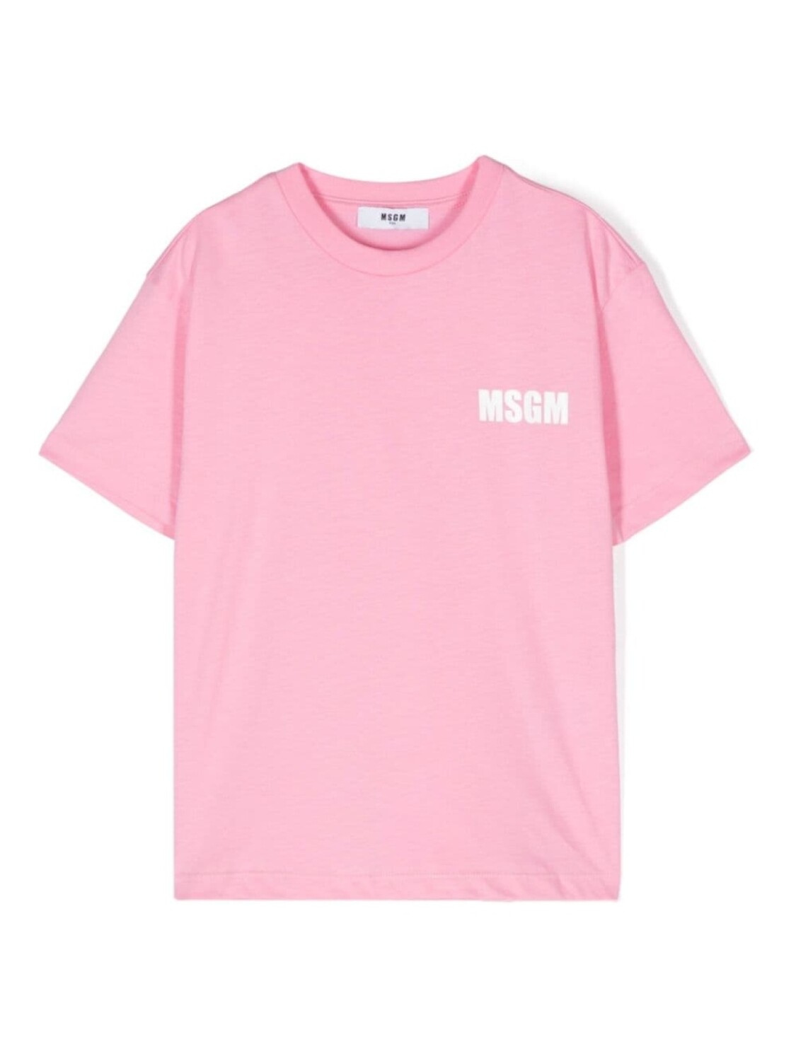 

MSGM Kids футболка с логотипом, розовый