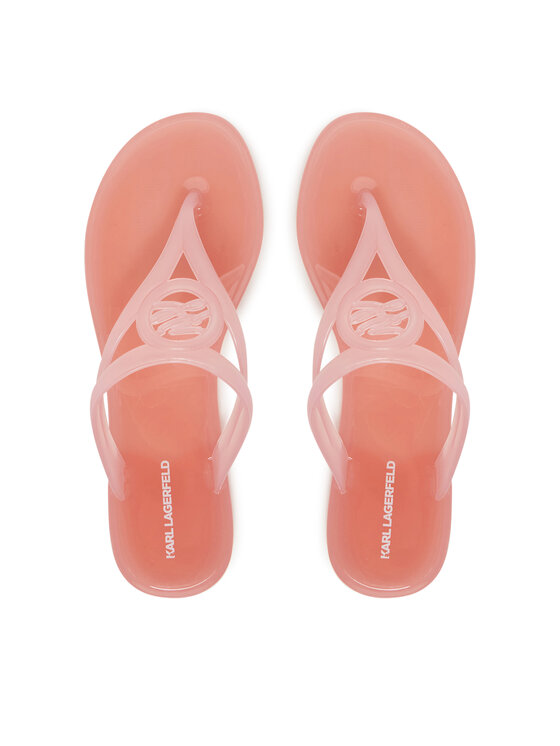 Шлепанцы Jelly Thong KL80007A Karl Lagerfeld, розовый