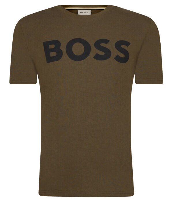 

Футболка Boss Kidswear Regular Fit, коричневый