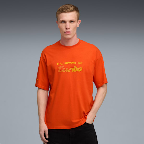 

Мужская футболка оверсайз Porsche Legacy Motorsport Essentials Puma, красный