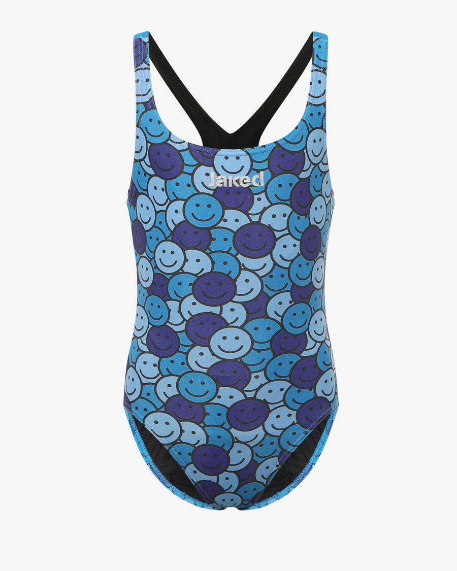 

JAKED Купальник бирюзовый для девочек из синтетического материала для плавания