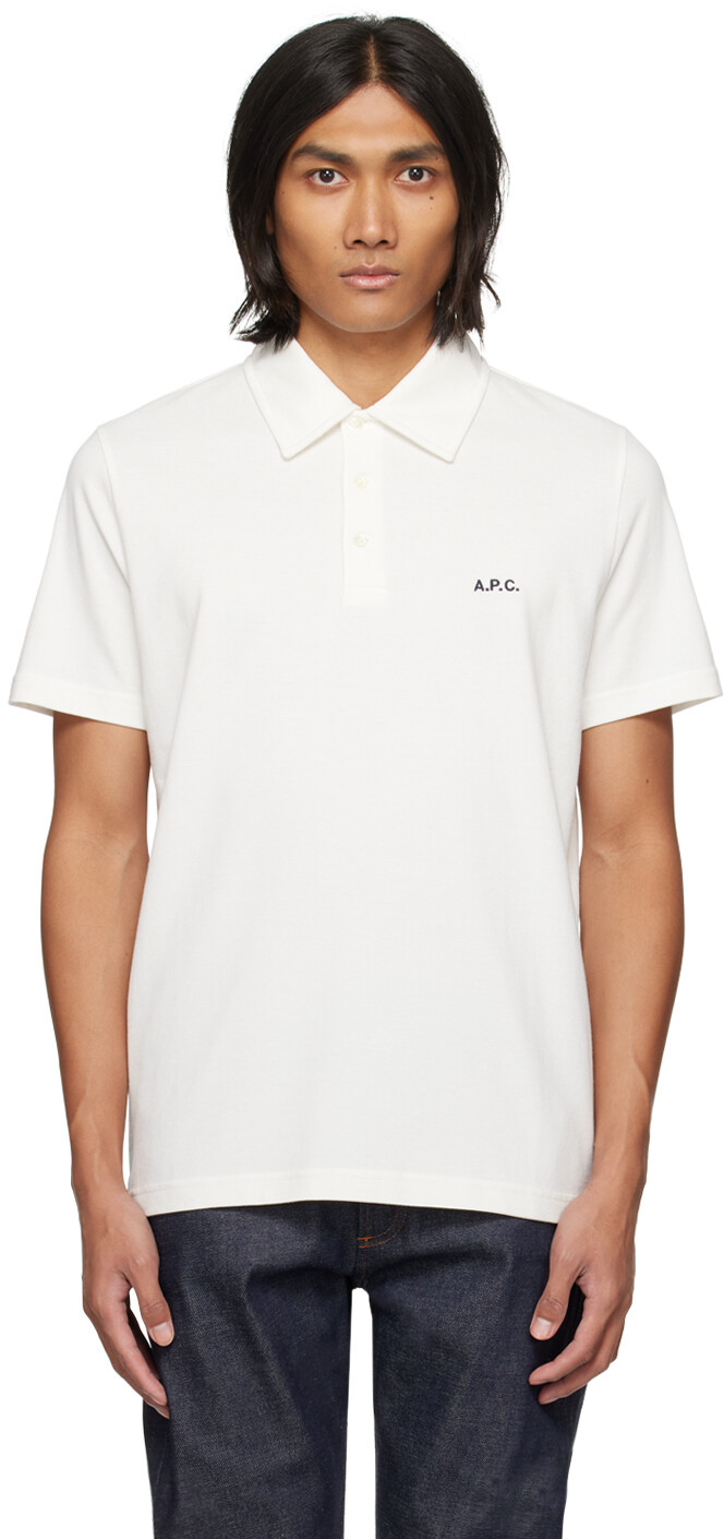 

Белое поло Austin A.P.C.