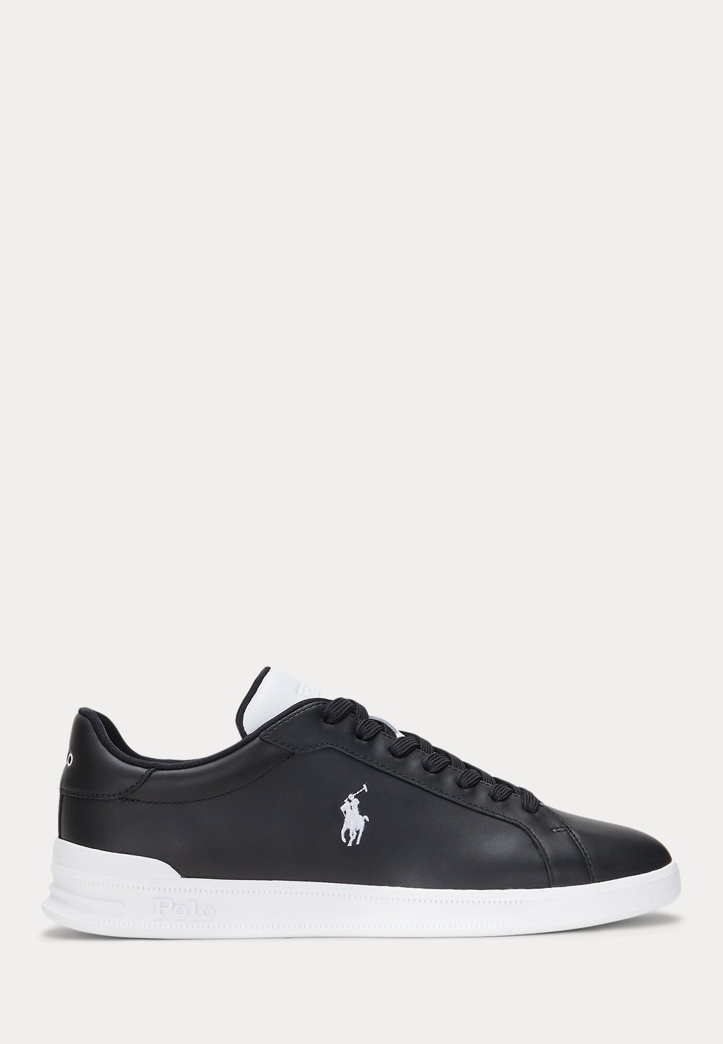 

Кроссовки на шнуровке HERITAGE COURT II LEATHER SNEAKER Ralph Lauren, черный