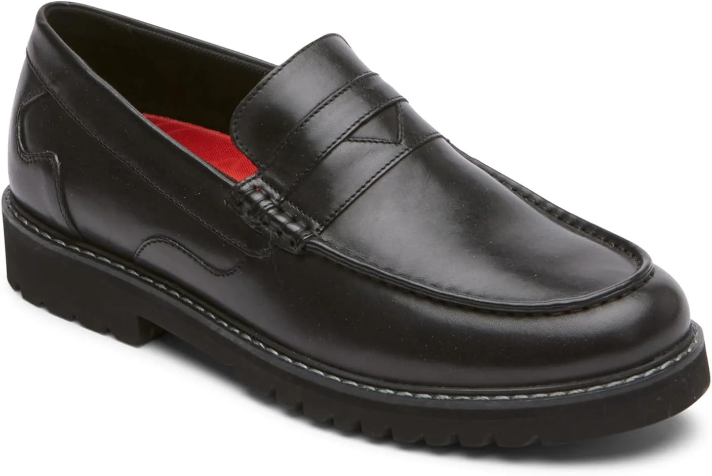 Мужские лоферы Rockport Maverick Penny Loafers, черный — фото 2