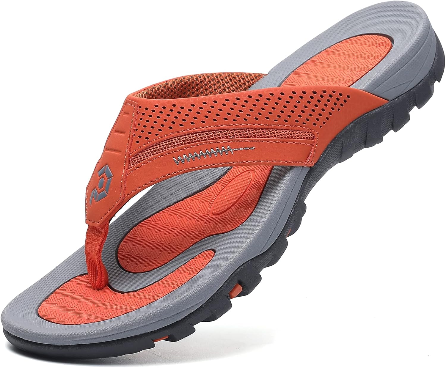 

Мужские шлепанцы, вьетнамки, прочные и удобные тапочки для пляжа Pulltop, оранжевый