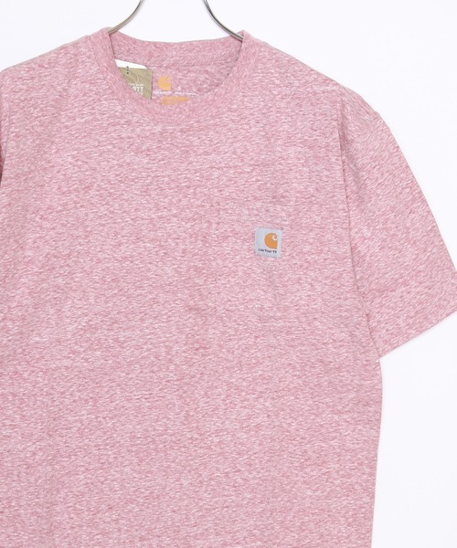 

Футболка с коротким рукавом, карманом и нашивкой Carhartt, красный