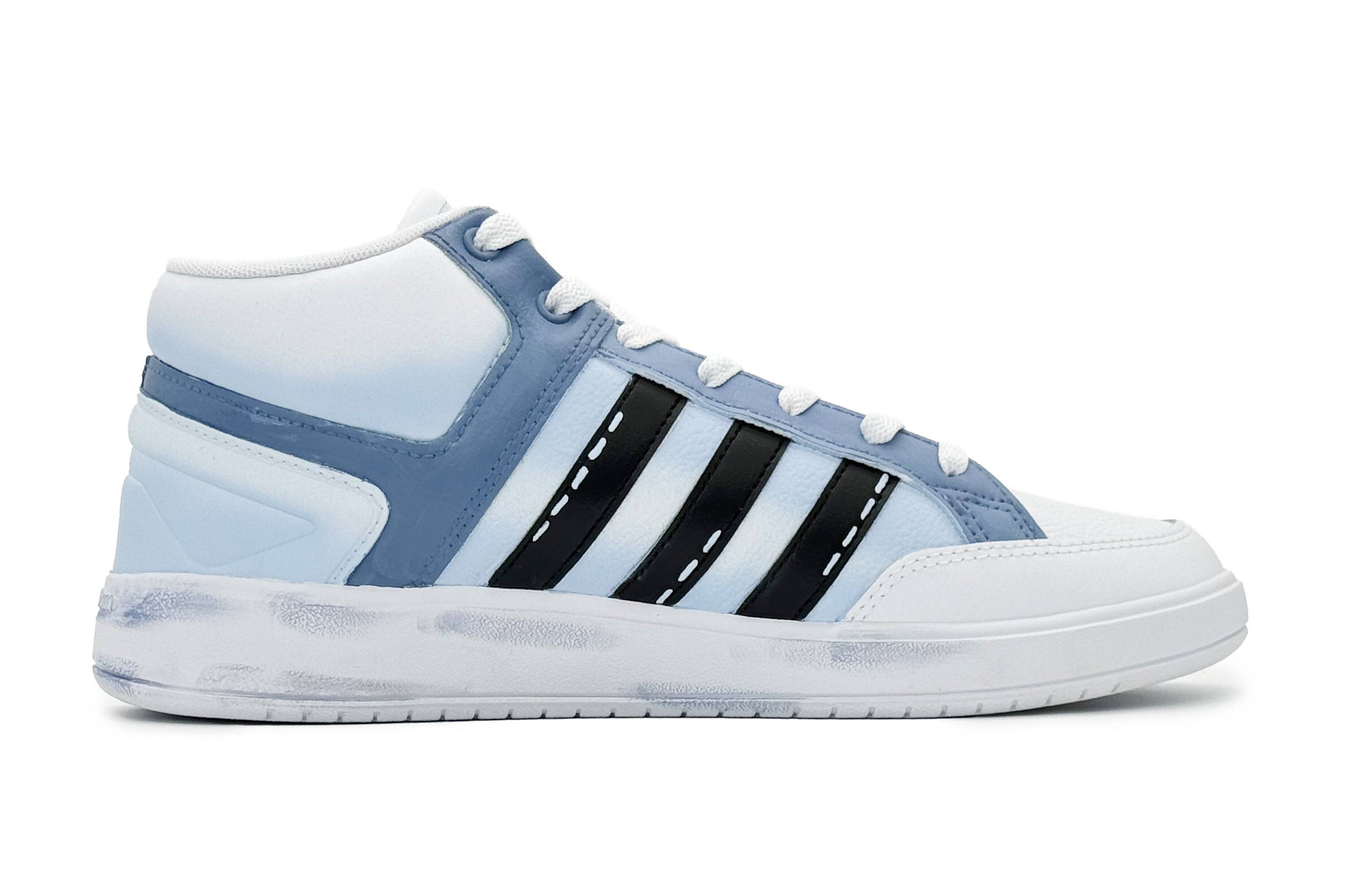 

Кроссовки adidas Cloudfoam All Court Skateboarding Shoes Unisex Mid-top Blue/white, голубой, Синий, Кроссовки adidas Cloudfoam All Court Skateboarding Shoes Unisex Mid-top Blue/white, голубой