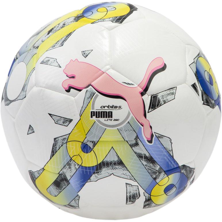 

PUMA Футбольный мяч 3/4 размера/5 размера, машинная строчка, унисекс, белый фиолетовый