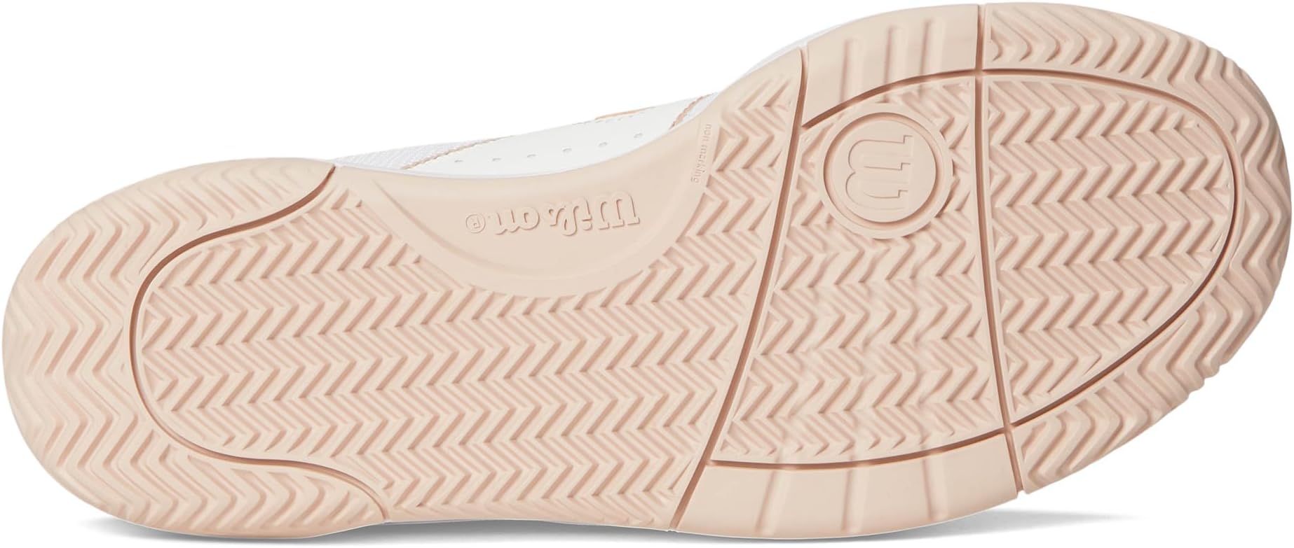 Кроссовки Wilson Pickle Pro, White/White/Cameo Rose — фото 3