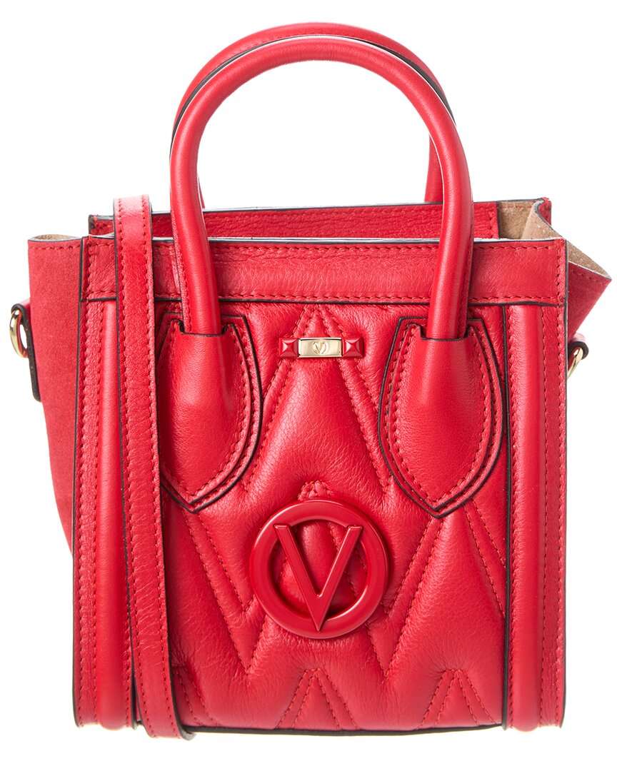 

Кожаная сумка-тоут Eva Diamond от Valentino by Mario Valentino, красный