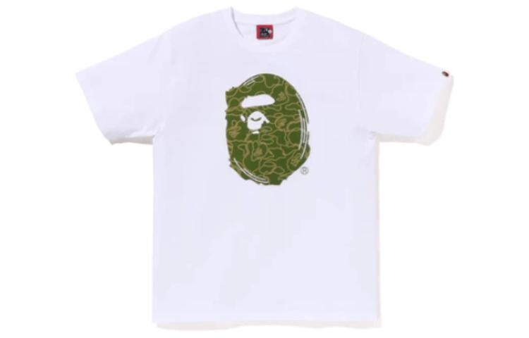 

Футболка I в честь 30-летия BAPE A Bathing Ape, белый/красный