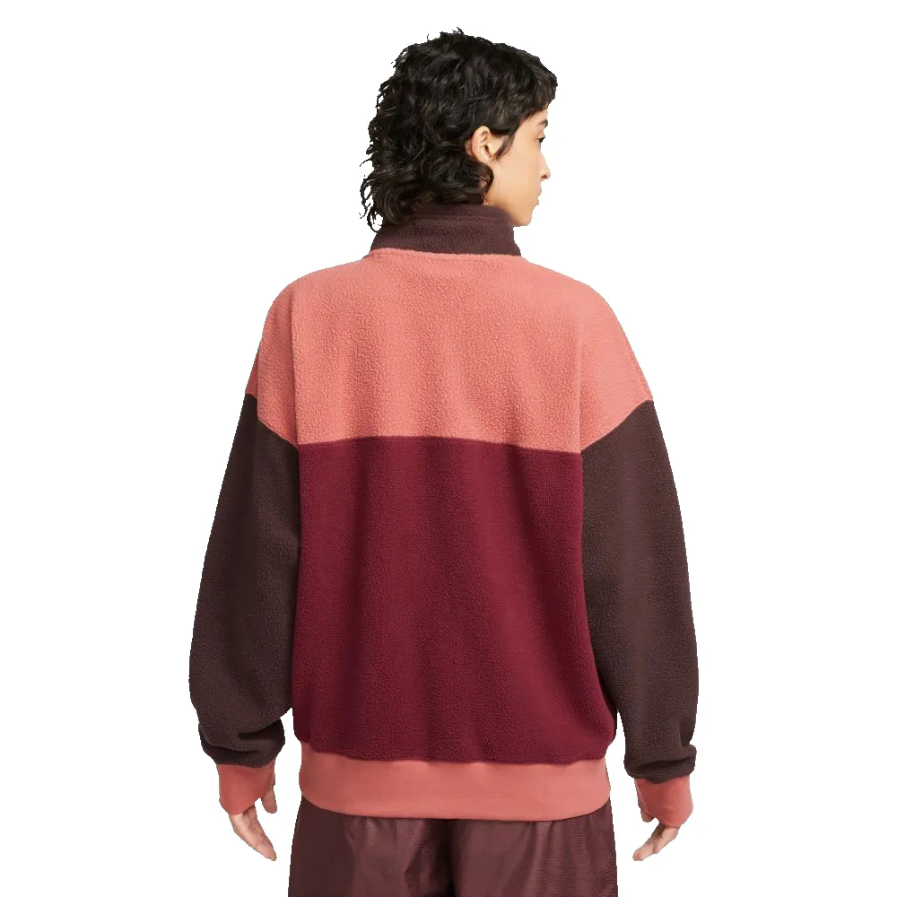 Толстовка Nike DZ4612 half zip, розовый — фото 2