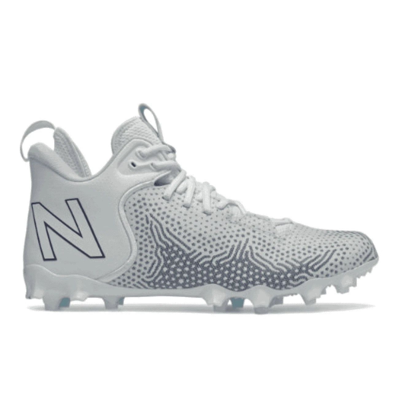 Бутсы для лакросса New Balance FreezeLX V3 FREEZPB3 белые, темно-синие, мужские, UWU938 New Balance, белый — фото 3