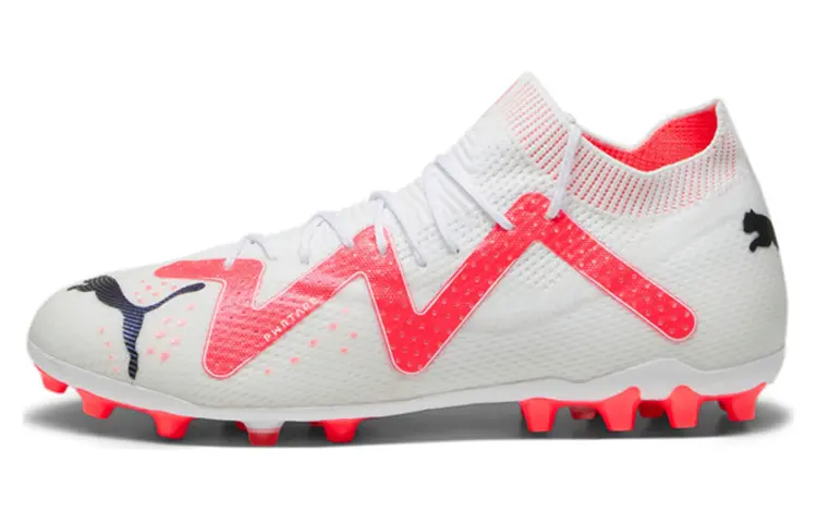 Puma Future Ultimate Футбольные кроссовки унисекс, Белый/Красный