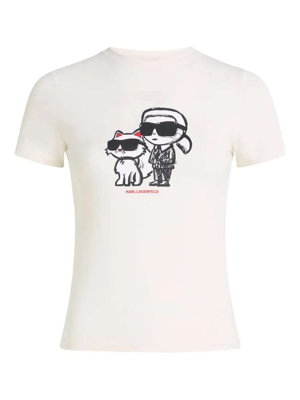 

Пижамный топ Ikon Sketch KARL LAGERFELD, белый