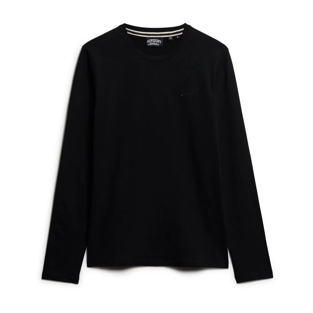 

Футболка Superdry Essential Logo long sleeve, черный