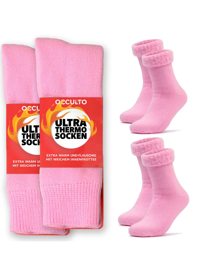 

Носки Occulto 2er Pack Ultra Thermo Ida, розовый