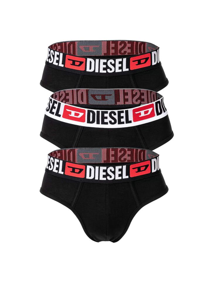 

Трусы Diesel, черный/белый
