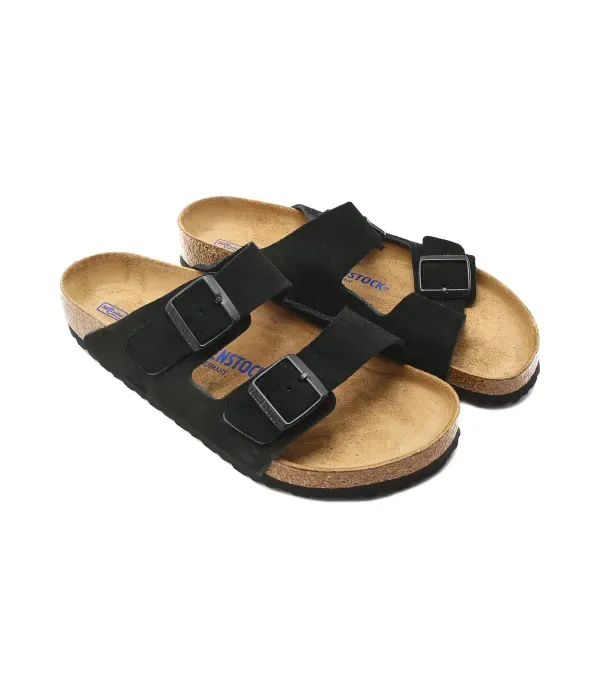 Аризонские тапочки regular fit Birkenstock, черный — фото 3