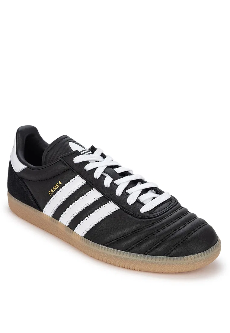 Кроссовки мужские, Samba JP, Adidas, белый/черный — фото 2