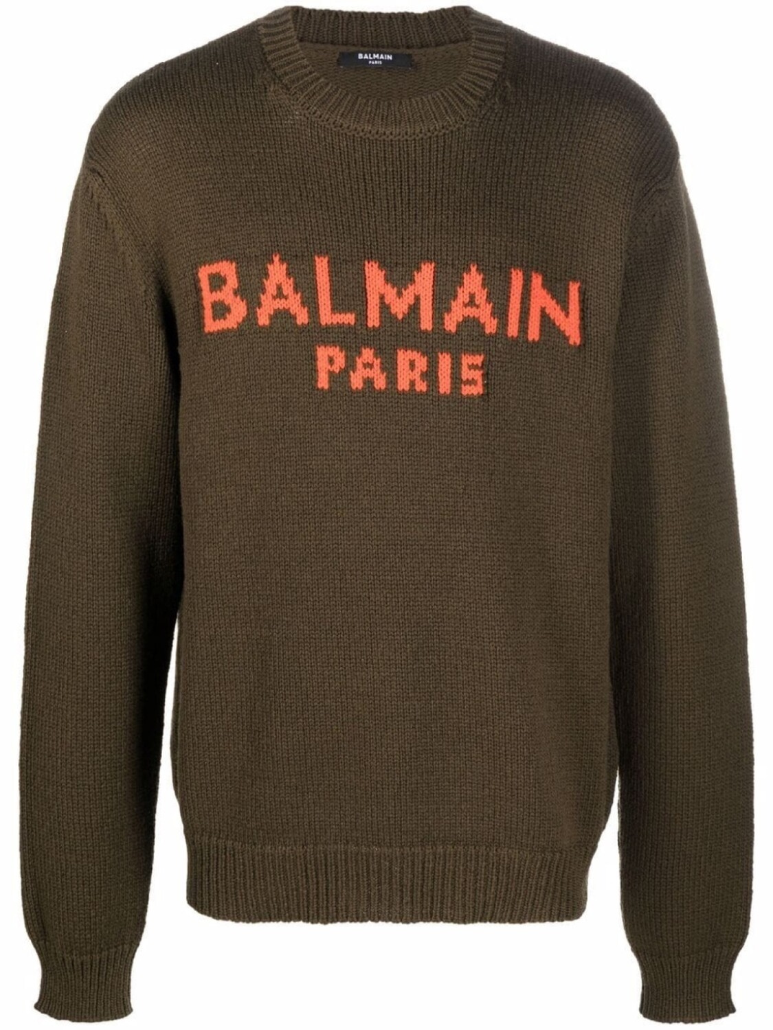 

Balmain джемпер с логотипом, зеленый