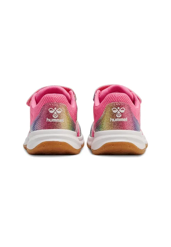 Кроссовки Hummel Multiplay flex vc 2.0 jr trainers, розовый — фото 4