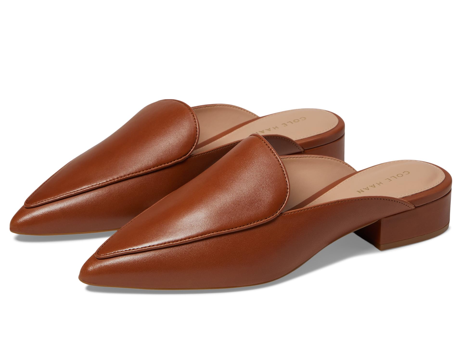 Лоферы Cole Haan Piper Mule, цвет British Tan Leather 1