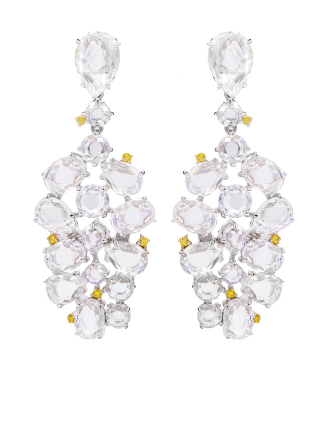 

Серьги Sorrelli Rose Juwelina Paris, серебряный