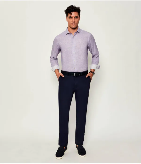 Брюки чинос Slim fit Calvin Klein, синий — фото 2