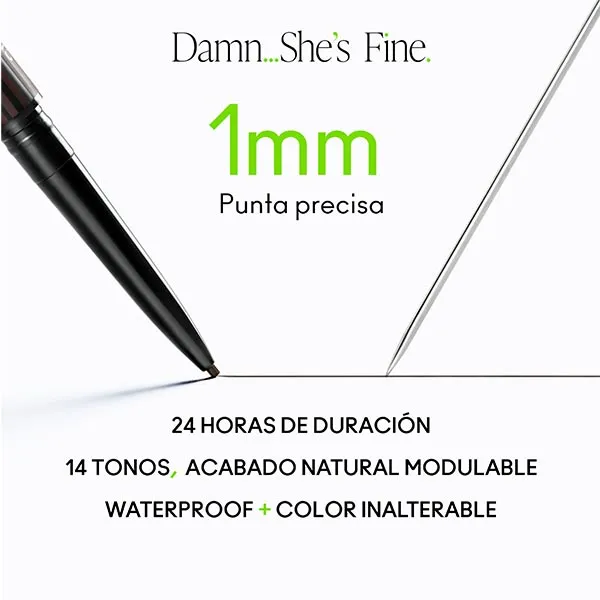 Карандаш для бровей Pro Brow Definer Brow Pencil Mac Cosmetics, цвет genuine aubergine — фото 3