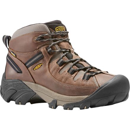 

Водонепроницаемые походные ботинки Targhee II Mid мужские KEEN, цвет Shitake/Brindle