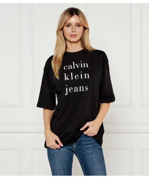 

Футболка Relaxed fit Calvin Klein Jeans, черный