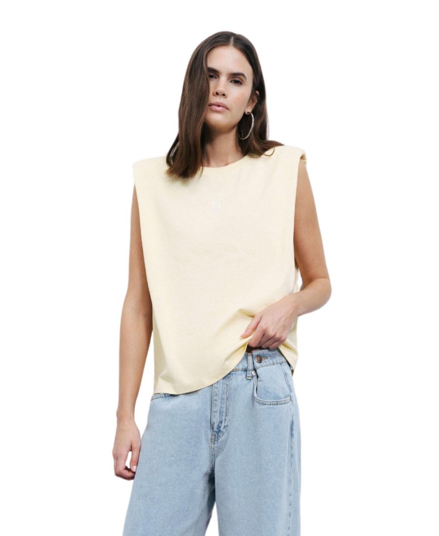 

Женская базовая футболка с подкладкой NOCTURNE, Light/pastel yellow, Желтый, Женская базовая футболка с подкладкой NOCTURNE, Light/pastel yellow