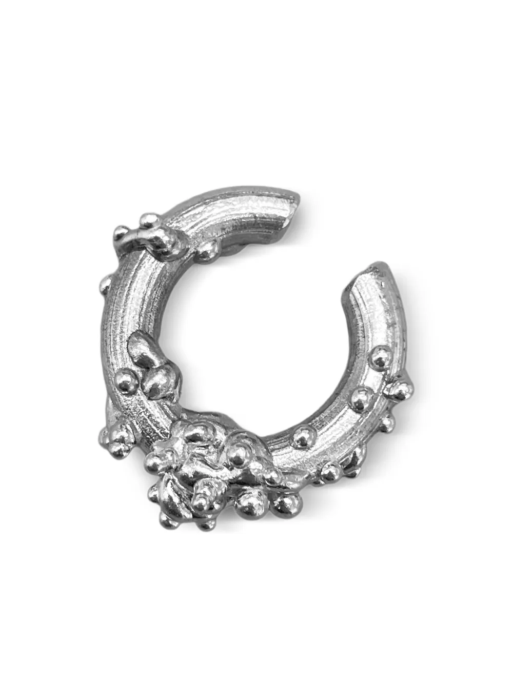 

Серьга-кафф coral Alga Jewelry, серебряный