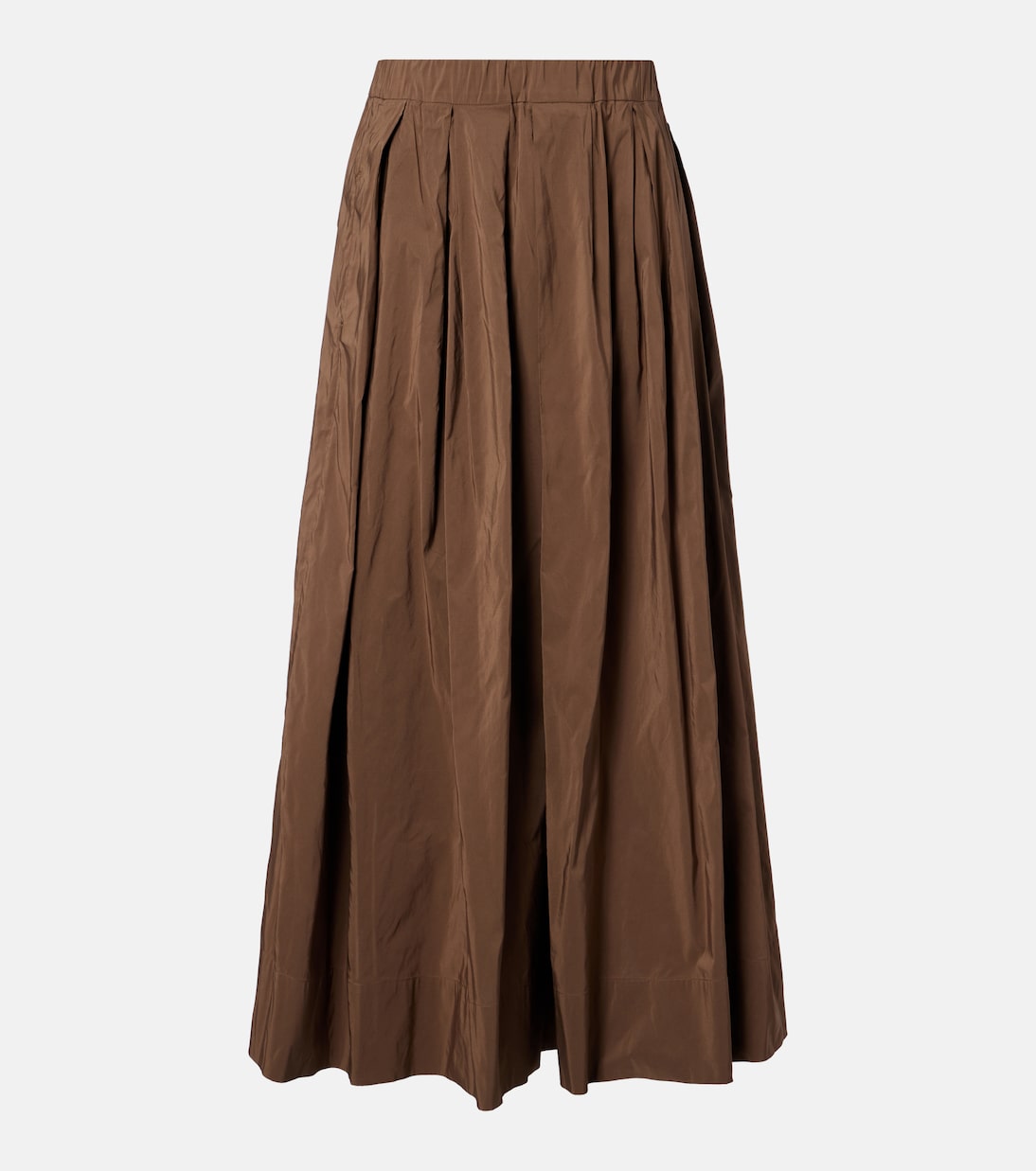 

Юбка макси из хлопковой смеси Aloe S Max Mara, Visone